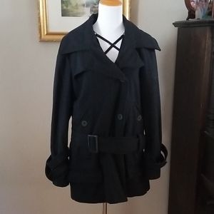 Pepe Jeans London Belted Peacoat